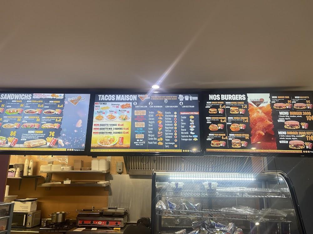 Le coin gourmand - Menu Image 1